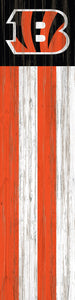 Cincinnati Bengals Flag Door Leaner - 6"x24"
