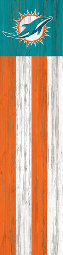 Miami Dolphins Flag Door Leaner - 6