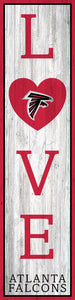 Atlanta Falcons LOVE Door Leaner 