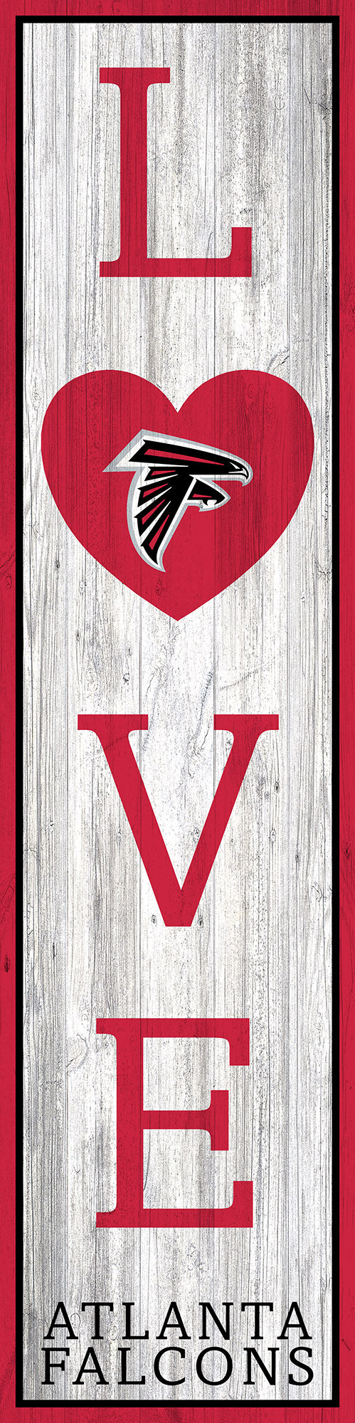 Atlanta Falcons LOVE Door Leaner 