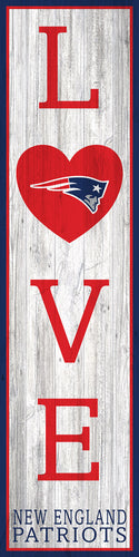 New England Patriots LOVE Door Leaner - 12