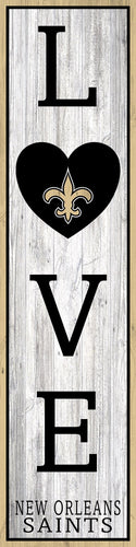 New Orleans Saints LOVE Leaner - 6