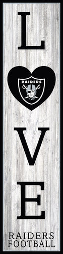 Las Vegas Raiders LOVE Door Leaner 