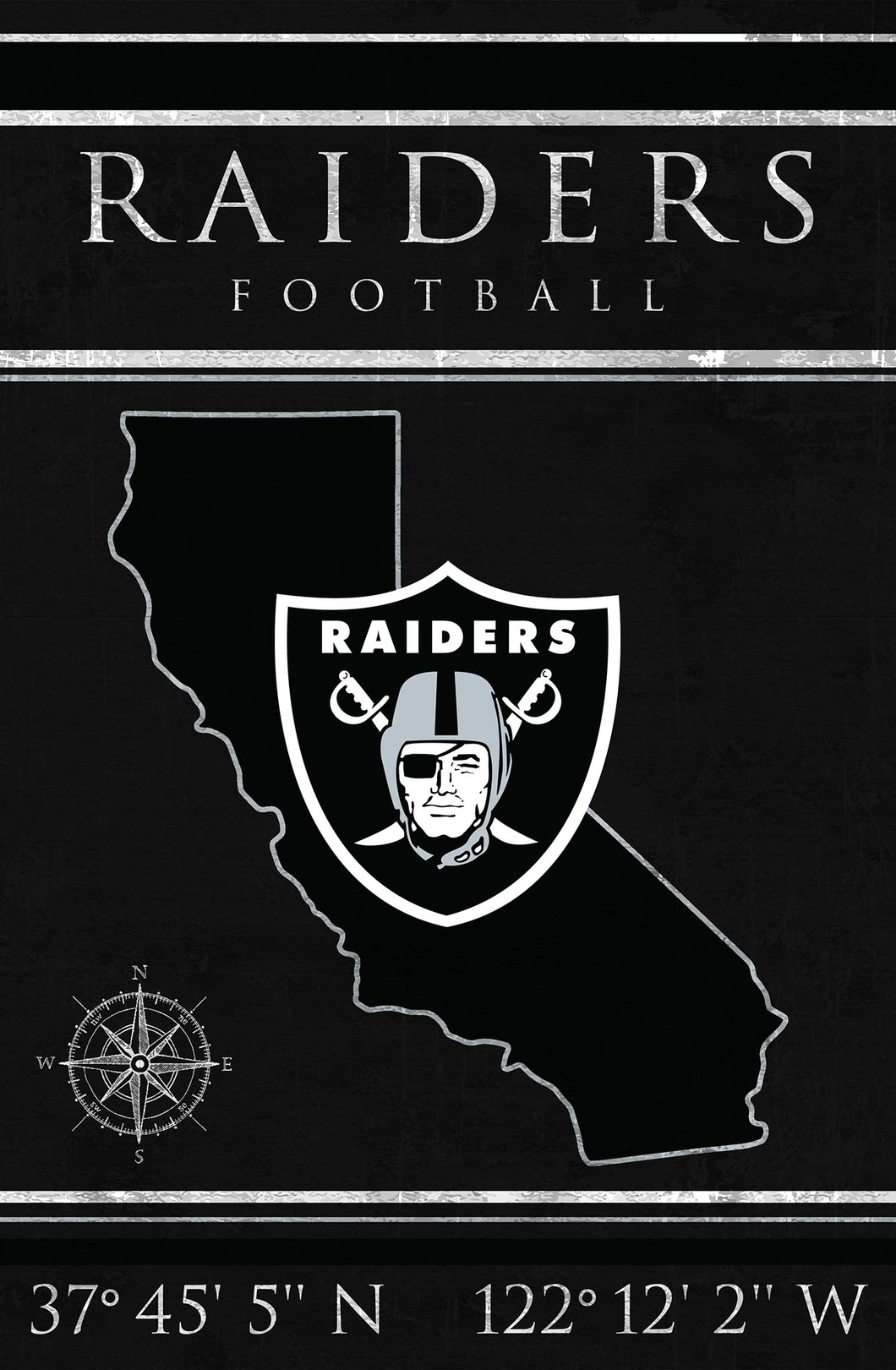 Las Vegas Raiders - Wooden Puzzle