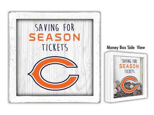 Chicago Bears Saving For Season Tickets Money Box