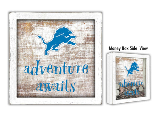 Detroit Lions Adventure Awaits Money Box
