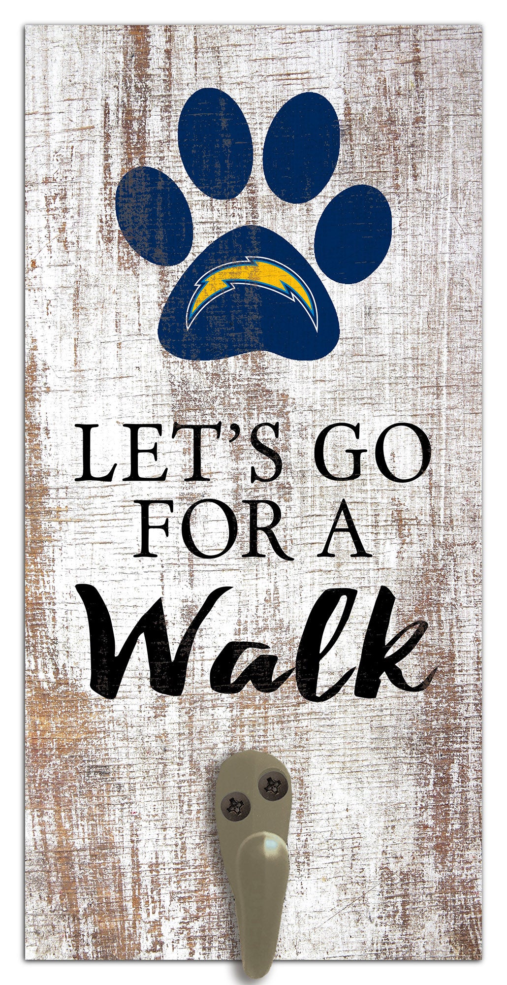 Los Angeles Chargers Leash Holder Sign 6