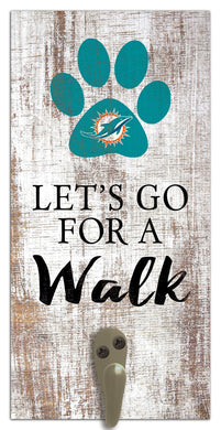 Miami Dolphins Leash Holder Sign 6