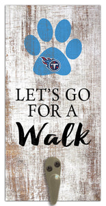 Tennessee Titans Leash Holder Sign 6"x12"