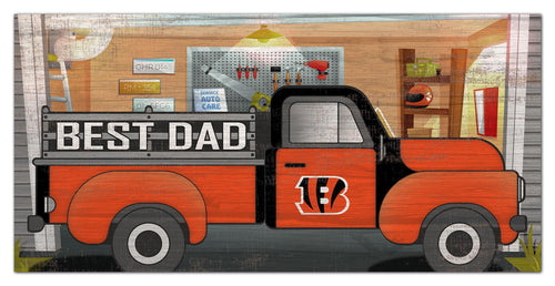 Cincinnati Bengals Best Dad Truck Sign - 6