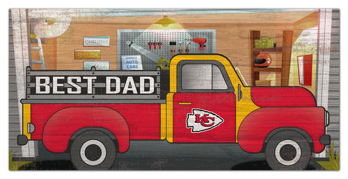 Kansas City Chiefs Best Dad Truck Sign - 6