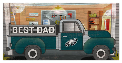 Philadelphia Eagles Best Dad Truck Sign - 6