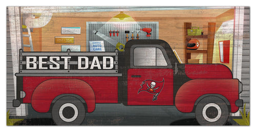 Tampa Bay Buccaneers Best Dad Truck Sign - 6