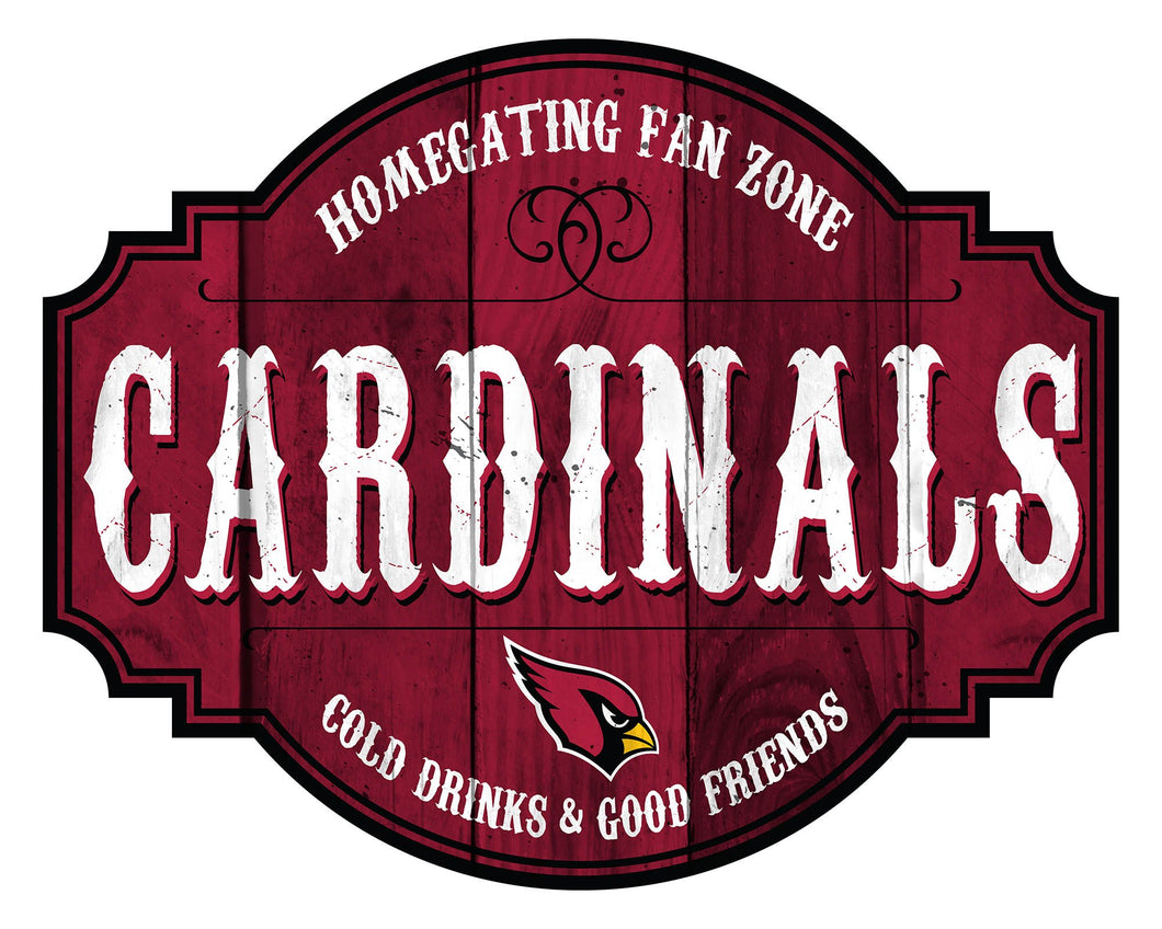 Arizona Cardinals Homegating Wood Tavern Sign -24