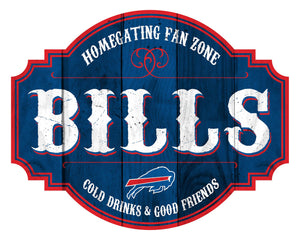 Buffalo Bills Homegating Wood Tavern Sign -24"