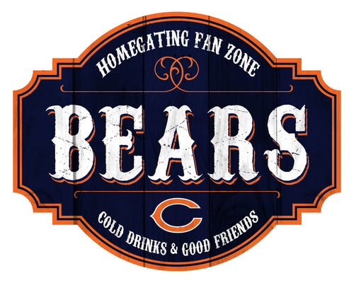 Chicago Bears Homegating Wood Tavern Sign -24