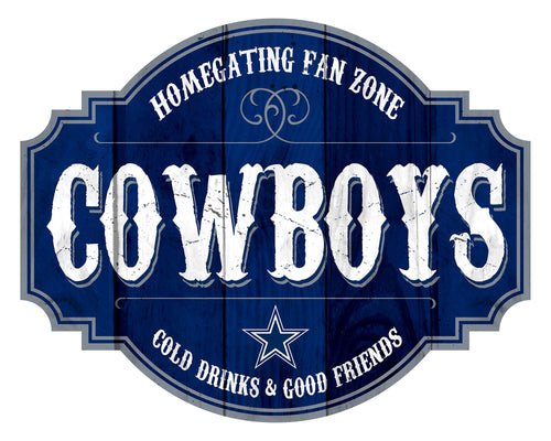 Dallas Cowboys Homegating Wood Tavern Sign -12