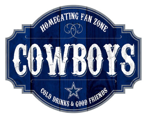 Dallas Cowboys Homegating Wood Tavern Sign -24