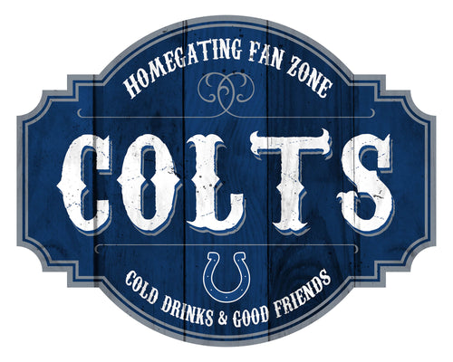 Indianapolis Colts Homegating Wood Tavern Sign -12