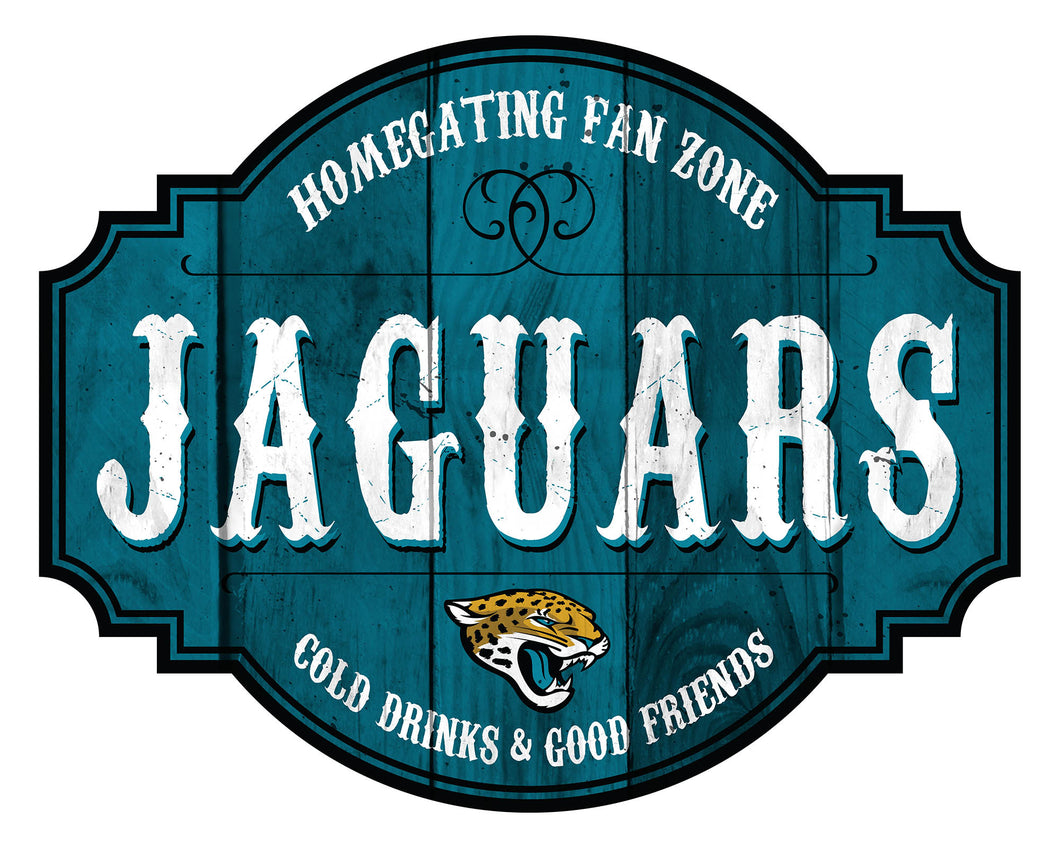 Jacksonville Jaguars Homegating Wood Tavern Sign -12