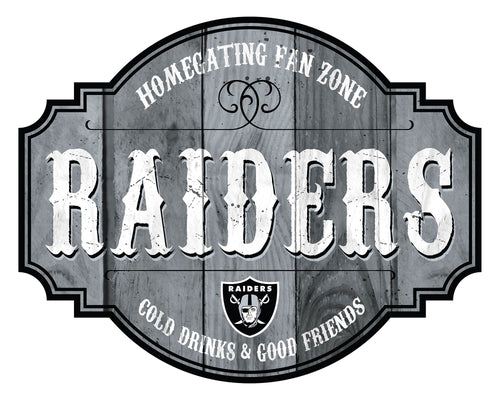 Las Vegas Raiders Homegating Wood Tavern Sign -12