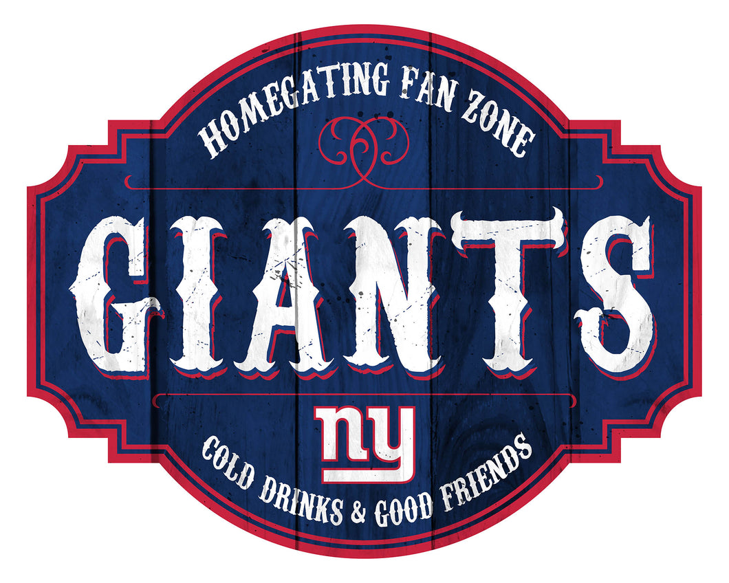 New York Giants Homegating Wood Tavern Sign -12