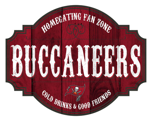 Tampa Bay Buccaneers Homegating Wood Tavern Sign -12