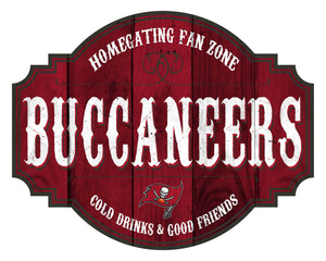 Tampa Bay Buccaneers Homegating Wood Tavern Sign -24"