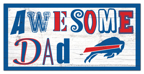 Buffalo Bills Awesome Dad Wood Sign - 6