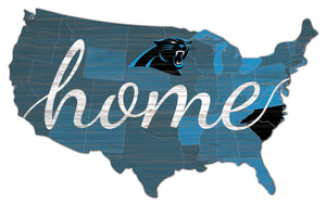 Carolina Panthers USA Shape Home Cutout