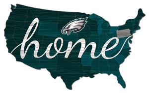 Philadelphia Eagles USA Shape Home Cutout