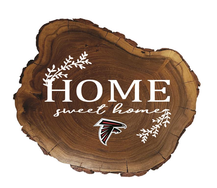 Atlanta Falcons Home Sweet Home Wood Slab