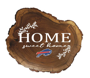 Buffalo Bills Home Sweet Home Wood Slab