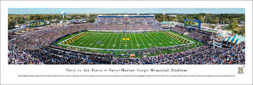 Navy Midshipmen Football Navy-Marine Corps Memorial Stadium  Panoramic Picture