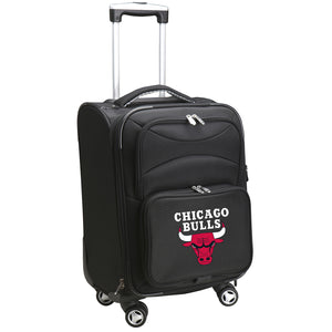 Chicago Bulls Luggage Carry-On 21in Spinner Softside Nylon