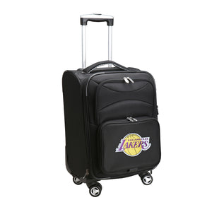 Los Angeles Lakers Luggage Carry-On 21in Spinner Softside Nylon