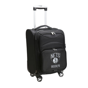 Brooklyn Nets Luggage Carry-On 21in Spinner Softside Nylon