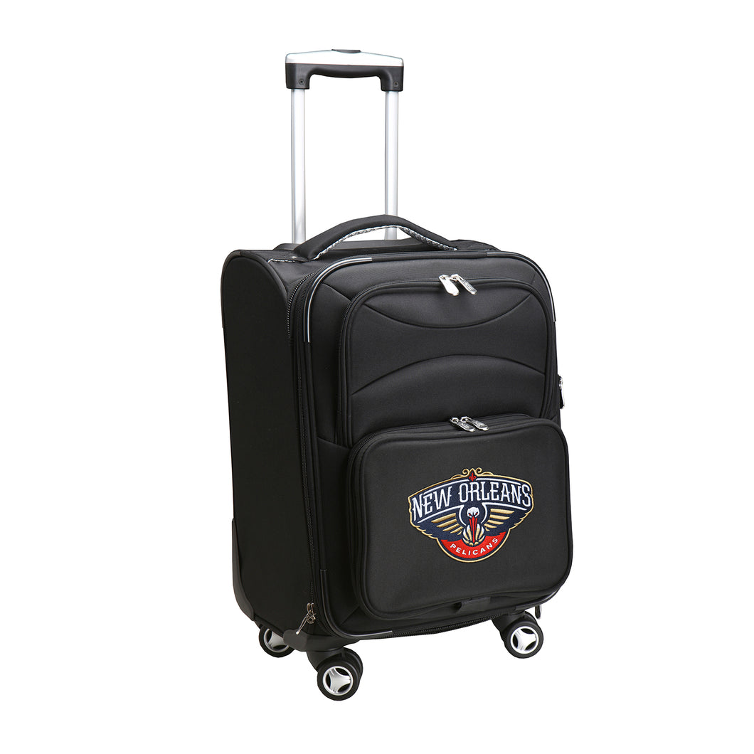 New Orleans Pelicans Luggage Carry-On 21in Spinner Softside Nylon