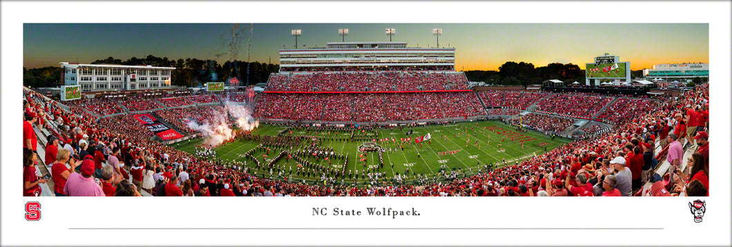 North Carolina State Wolfpack Football Carter-Finley Stadium Panoramic Picture