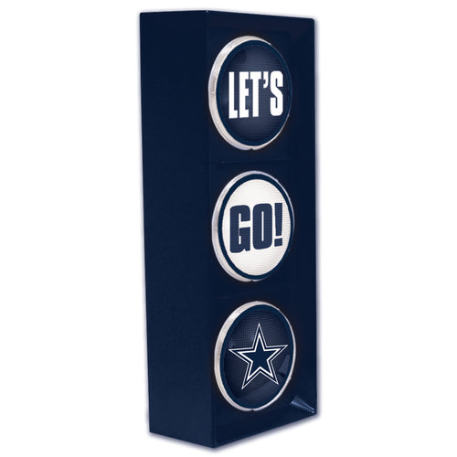 dallas cowboys let;s go light 