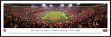 San Francisco 49ers Candlestick Park Endzone Panoramic Picture