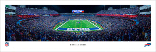 Buffalo Bills Highmark Stadium End Zone Line Panoramic Picture