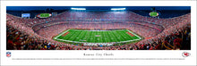 Kansas City Chiefs Arrowhead Stadium Night Game Panoramic Picture