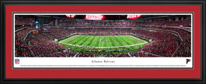 Atlanta Falcons Mercedes Benz Stadium Inaugural Game Panoramic Picture