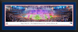 New England Patriots Super Bowl 51 Champions Panoramic Picture