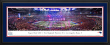 New England Patriots Super Bowl 53 Champions Panoramic Picture