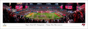 Tampa Bay Buccaneers Super Bowl LV Champions Panoramic Picture