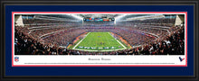 Houston Texans Reliant Stadium Endzone Panoramic Picture
