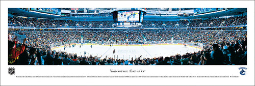 Vancouver Canucks Rogers Arena Panoramic Picture