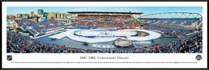 NHL fan gear framed panorama 2017 Centennial Classic Maple Leafs vs. Red Wings - Sports Fanz